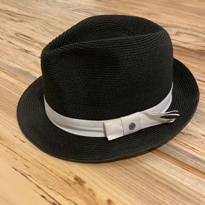 Puma Clyde Fedora Black with white band